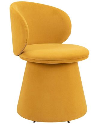 Zuo Oblic Swivel Dining Chair