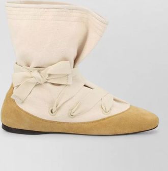 Isabel Marant cotton ballerina shoes