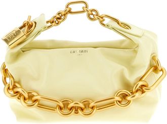 Balmain Mini Sync Handtas - Dames - Handtassen - Geel - ONE Size - Leer - Tassen
