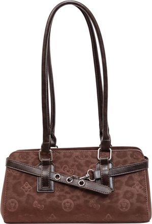 Generic PU Leather Shoulder Bag Belts Underarm Pack Armpit Bag with Zipper for Women Work Daily Use Shopping Dating