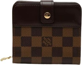 Louis Vuitton Pre-owned Wallets, female, Brown, Size: ONE SIZE Pre-owned Compact Wallet