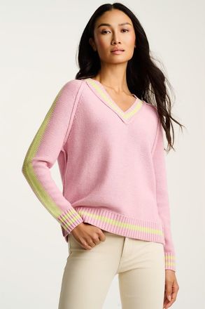 Lisa Todd Two Timer Sweater in Pink Dawn at Nordstrom, Size X-Small