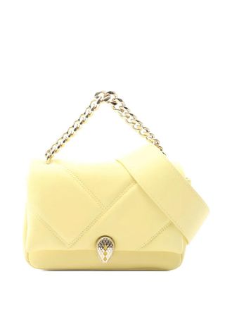 Bulgari 2010s serpenti cabochon chain-leather tote bag - women - Leather - One Size - Yellow