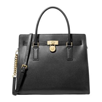 Michael Kors Tote Bags, female, Black, Size: ONE SIZE Jet Set Handbag