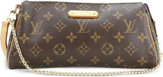 Louis Vuitton Eva Handbag Monogram Canvas clutch bag - Marrone