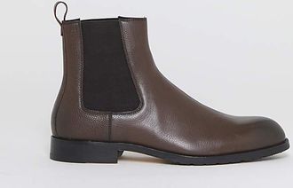 HUGO BOSS Tayil Leather Chelsea Boot