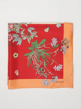 Mantero 1902 Neck Scarf Woman color Red