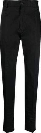 Dolce & Gabbana high-waist tailored trousers - men - Cotton/Spandex/Elastane - 50 - Black