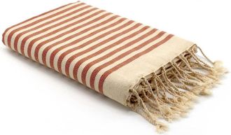 Febronie Futa XXL algod&oacute;n rojo tejas 200x200