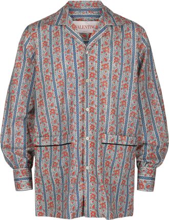 Valentino Voyage Imaginaire Printed Pajama Shirt