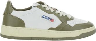 Autry Medalist Lage Sneakers - Heren - Sneakers - Groen - 41 EU - Katoen - Schoenen
