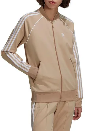 adidas Originals SST Track Jacket in Beige at Nordstrom, Size Medium