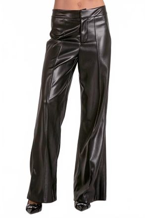 Elan Those Leather Pants In Black