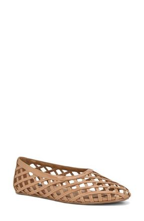Nine West Dippy Woven Flat in Light Brown at Nordstrom, Size 7.5