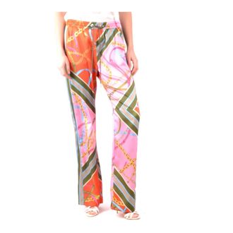 Pinko Trainingsbroeken met Boheemse invloeden - Dames - Sweatpants - Roze - M - Broeken