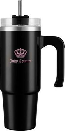 Juicy Couture 31.5-Ounce Stainless Steel Tumbler in Jet Black at Nordstrom Rack