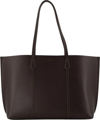 Tory Burch Perry Tote - Dames - Shoppers - Bruin - ONE Size - Leer - Tassen