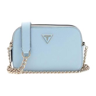 Guess Noelle Saffiano Mini Crossbody - Dames - Schoudertassen - Blauw - ONE Size - Tassen