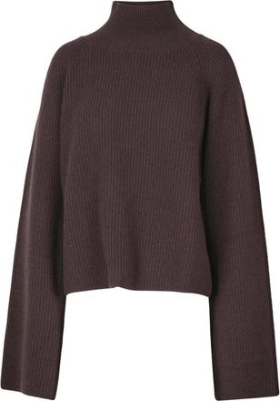 Jucca Dames, Truien, Bruin, Maat: XS Wol