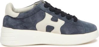 Hogan Su&egrave;de Schoenen met Memory Foam Technologie - Dames - Sneakers - Blauw - 36 EU - Su&egrave;de - Schoenen