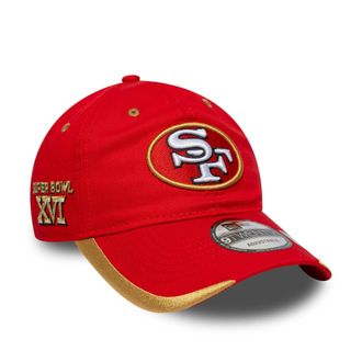 New Era San Francisco 49ers Superbowl Sidepatch 9Twenty Snapback Cap red