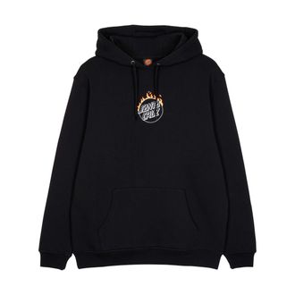 Santa Cruz Hoodie SANTA CRUZ BURNT OPUS FRONT HOOD, Herren, Gr. L, schwarz, Obermaterial: 80% Baumwolle, 20% Polyester, Sweatshirts Hoodie