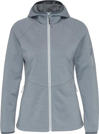 Stoic MerinoFleece270 KuolpaLightSt. III Zip Merinohoodie f&uuml;r Damen | grau