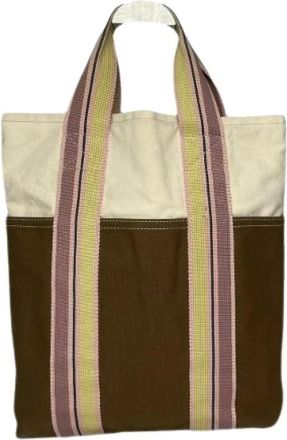 Marni Pre-owned Tote Bags, female, Multicolor, Size: ONE SIZE Pre-owned Canvas Tote Bag