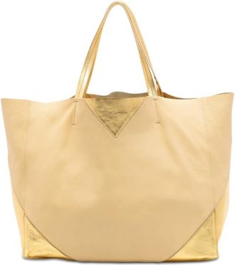 Celine Pre-owned Celine Bicolor Lambskin Horizontal Cabas Tote Ladies AJ3W3LRUSTZWHZ7B
