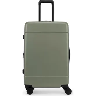 Calpak Medium Hue 26-Inch Rolling Suitcase in Juniper at Nordstrom