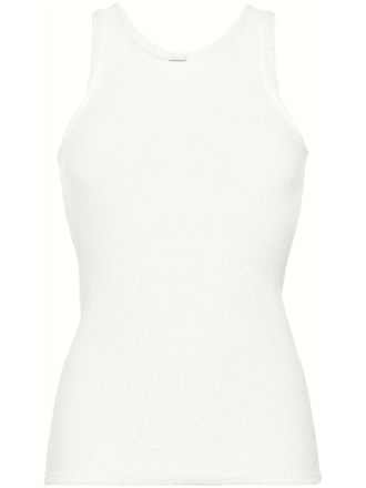 Toteme Canotta bouclé - Bianco