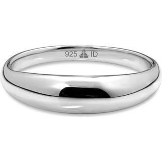 Devata Dome Ring in Rhodium Plated Sterling Silver at Nordstrom, Size 7