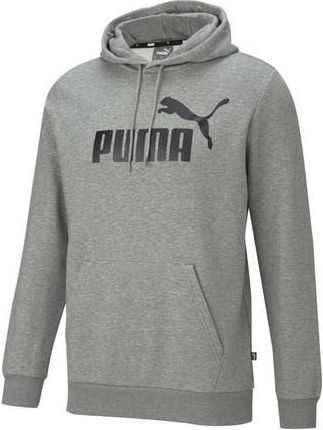Puma Essential Big Logo Fleece Hoodie in Medium Gray Heather at Nordstrom Rack, Size Xx-Large