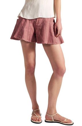 Free People Song & Dance Cotton Shorts in Cedarwood at Nordstrom, Size 10