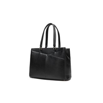 Generic Womens Leather Shoulder Bag Spacious Capacity Tote Bags Retro Teacher Work Handbag with Compartment, Shopper, Mom, 2025, 2026 (Black,One Size)