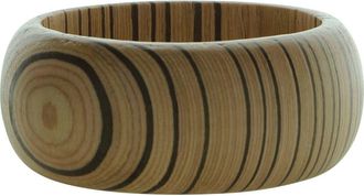 Olivia Welles Boho Wood Bangle Bracelet in Brown at Nordstrom Rack