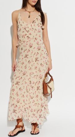 Isabel Marant Luxie Dress, Womens, Beige