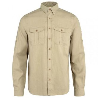 Fj&auml;llr&auml;ven &Ouml;vik Travel Shirt L/S Hemd f&uuml;r Herren | beige