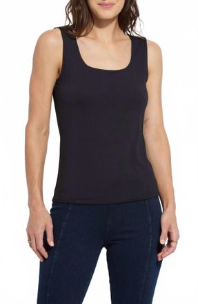 Lyss&eacute; Evie Scoop Neck Tank Top In Black