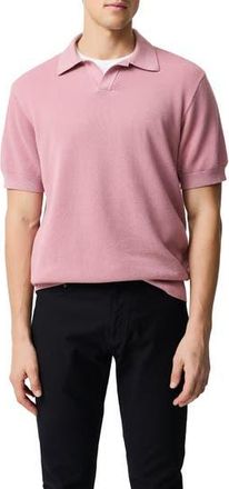 Rodd & Gunn Avalon Johnny Collar Polo in Wild Rose at Nordstrom Rack, Size Xx-Large