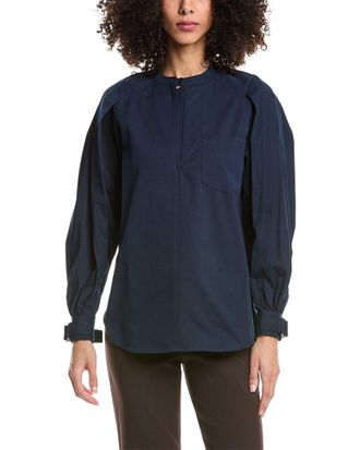 3.1 Phillip Lim Oxford Oversized Poet Blouse