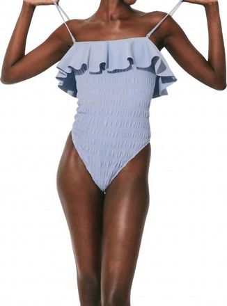 Cleobella Amelia One Piece Swimsuit In Periwinkle