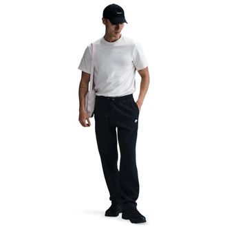 Nike Mens Open Hem Club Pants - Black/Black/White Size 3XL