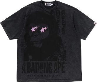 A Bathing Ape T-shirt con logo - Nero