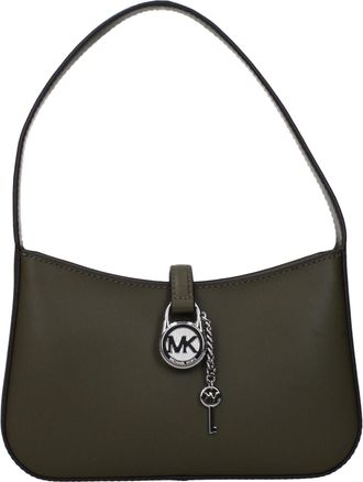 Michael Kors Groene Leren Handtas