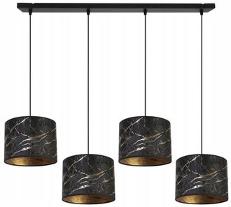 OEM L&aacute;mpara Colgante, L&aacute;mpara De Techo, Pantalla, Patr&oacute;n Dorado