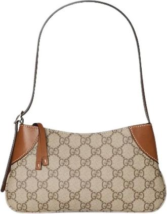 Gucci Mujer, Bolsos, Beige, Talla: ONE Size