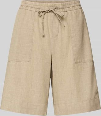 Angels Bermudas mit elastischem Bund und Kordelzug Modell Lia Urban in Sand, Gr&ouml;&szlig;e 40