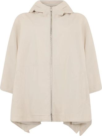 Moorer Albany Windbreaker - Dames - Zomerjassen - Beige - XS - Jassen