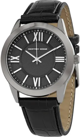 Geoffrey Beene Quartz Gunmetal Dial Mens Watch GB8072GUBK